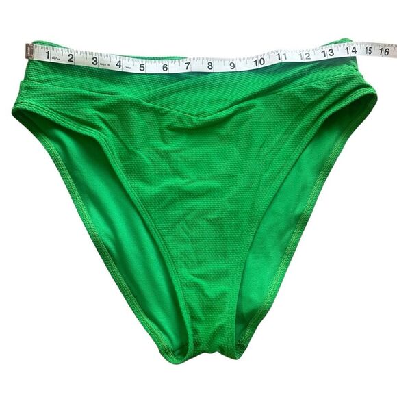 Adore Me Vibrant Green Bikini Set – Medium | High Waist Swimwear - Picture 14 of 15